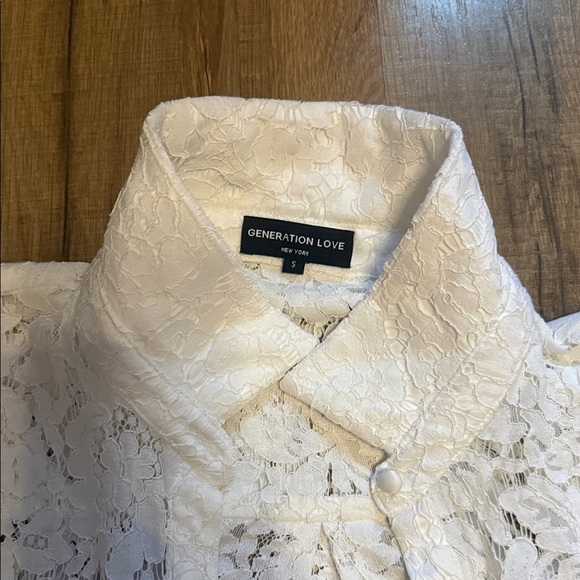 Generation Love Cream Lace Blouse - Picture 5 of 7